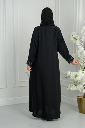 عباية نواعم بكلفة شك كحلي