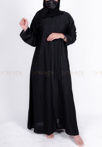 عباية كتف بقماش كريب ملكي