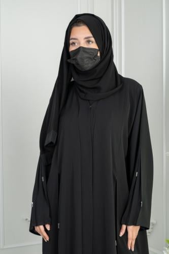 عباية كسرات بإكسسوارات