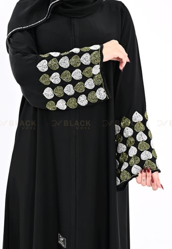 عباية كتف مطرز