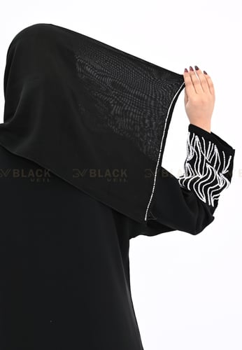 عباية كتف مطرز