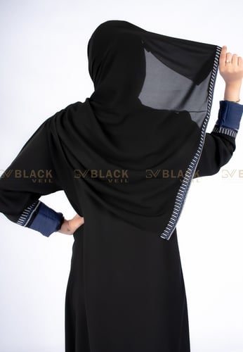 عباية كتف كم ملفوف