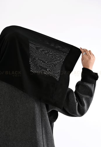 عباية كتف شتوي جيوب