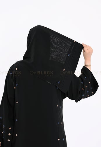 عباية كتف مطرز