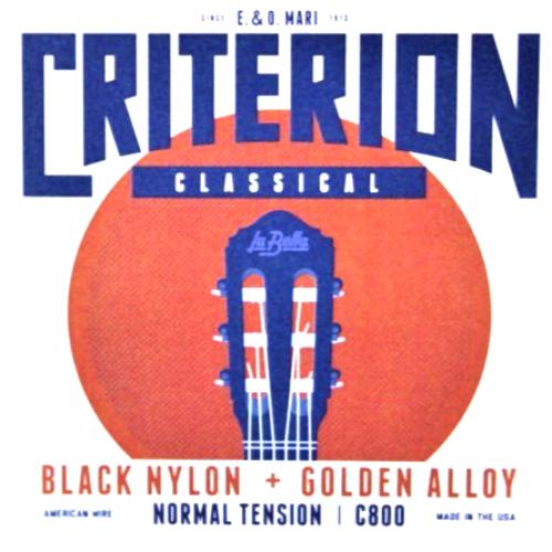اوتار جيتار لابيلا السوداء كلاسيك CRITERION
