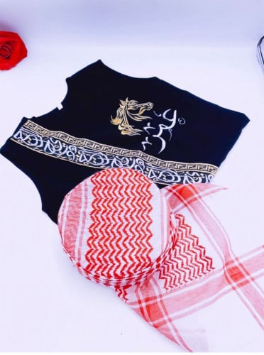 طقم ولادي. سديري تطريز الاسم حسب الطلب