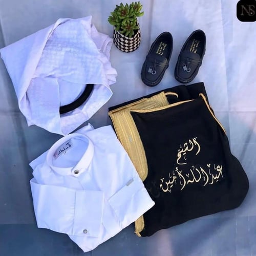 طقم ولادي ▪️ثوب كبك سعودي .