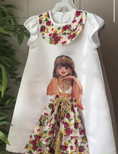 كولكشن رمضان 2026 ◻️ فستان شالكي رمضان