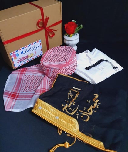 طقم ولادي ▪️بشت بالاسم حسب الطلب