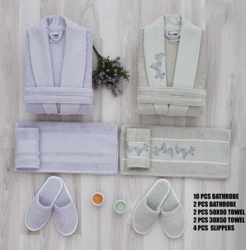 اطقم استحمام عرائس قطن .