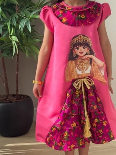 كولكشن رمضان 2026 ◻️ فستان شالكي رمضان