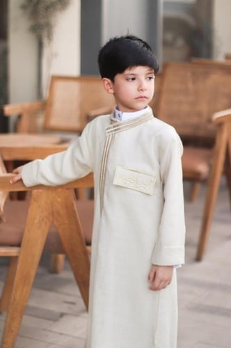 كشخة العيد. ◻️دقلات ولادي . ▪️قماش لنن ممتاز.