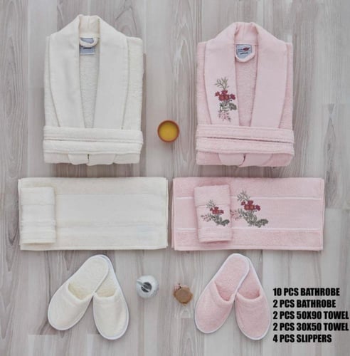 اطقم استحمام عرائس قطن .