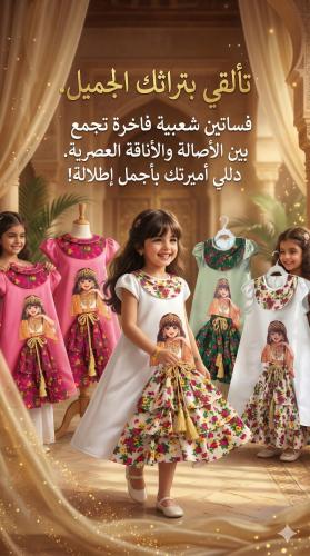 كولكشن رمضان 2026 ◻️ فستان شالكي رمضان