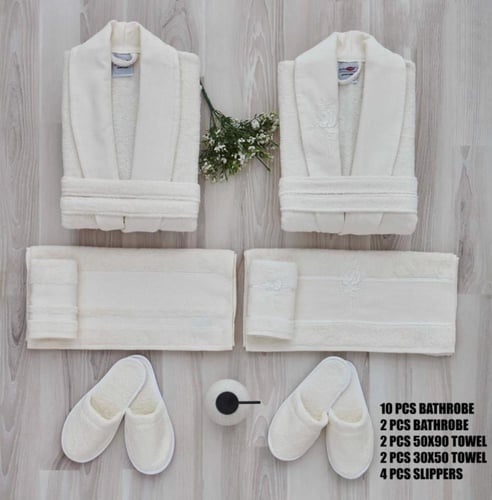 اطقم استحمام عرائس قطن .