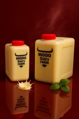 حليب بقر خام. 5.5kg