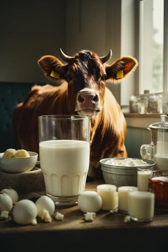 حليب بقر لتر 1L