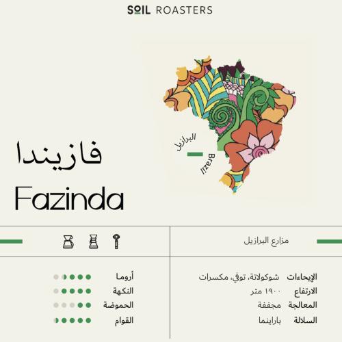 محمصة سويل - فازيندا برازيل 250جرام