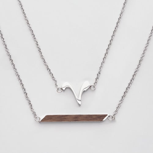 قلادة الميزان - فضية