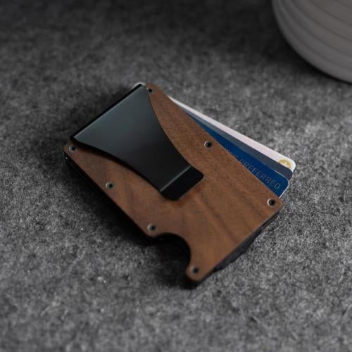 Walnut wallet