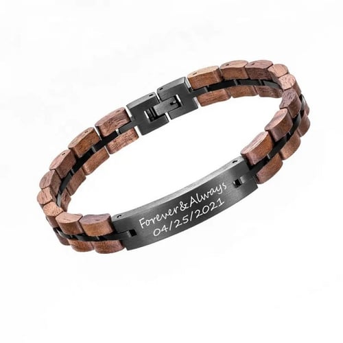 black-walnut with plate