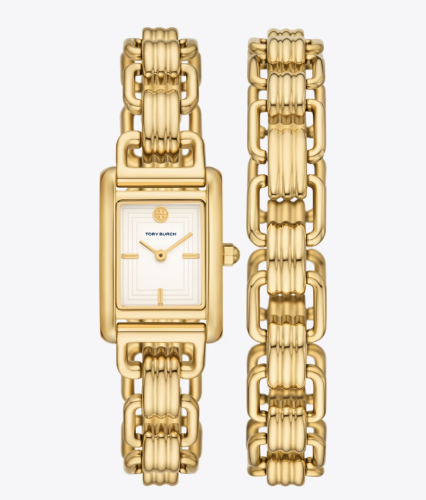 Tory Burch SMALL ELEANOR DOUBLE WRAP WATCH