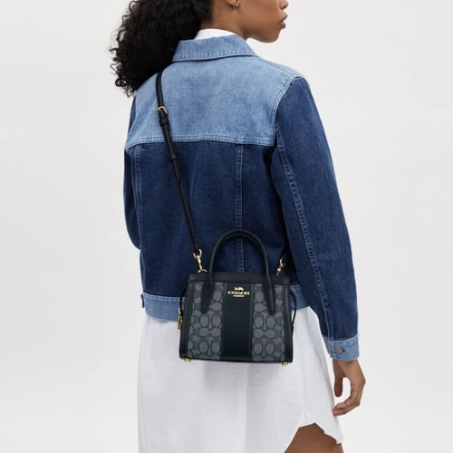 Coach Andrea Carryall Bag In Signature Canvas