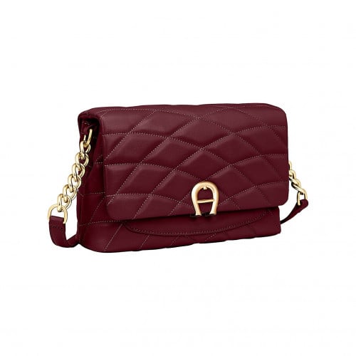 Aigner MAGGIE SHOULDER BAG M - عنابي