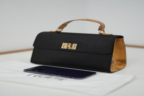 Alviero Martini Black Satchel