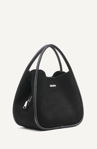 DKNY Capri Medium Black Hobe