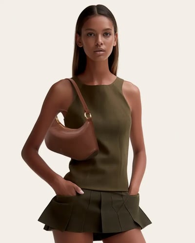 JW PEI Lily Shoulder Bag - Deep Claret