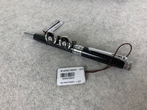 Aigner Pen set box with silver cufflink