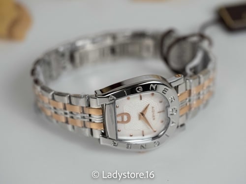 Aigner Silver and RoseGold Women Watch