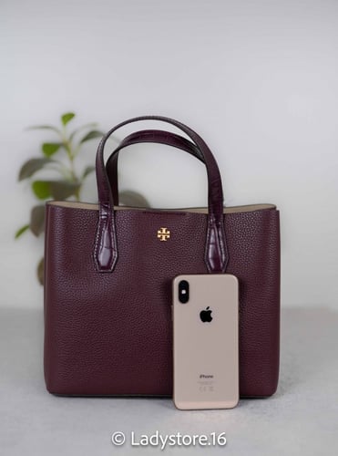 Tory Burch Burgundy Satchel