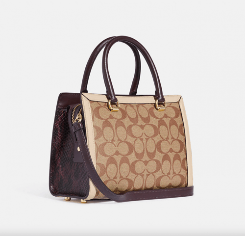 Coach Grace Carryall In Signature Canvas