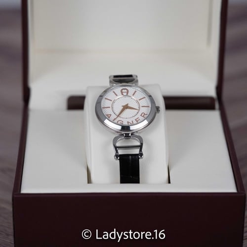Aigner PAVIA silver and rose watch