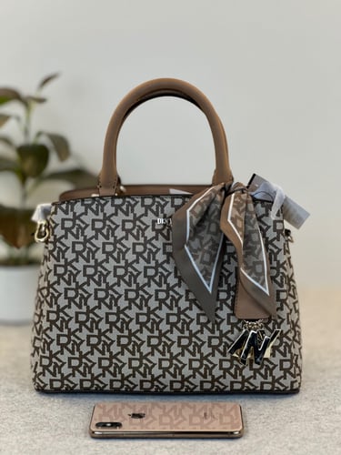 DKNY Logo Medium Satchel