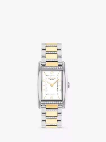Coach reese gold and silver watch