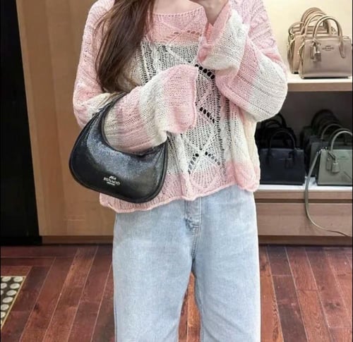 Coach Carmen mini Black Bag