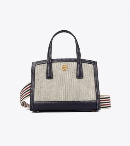 Tory Burch WALKER CANVAS MICRO SATCHEL