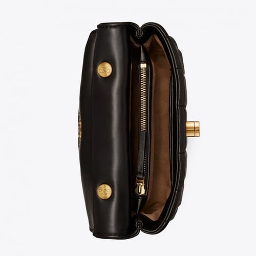 Tory Burch Kira Small Satchel Black