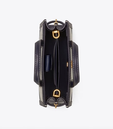 Tory Burch WALKER CANVAS MICRO SATCHEL