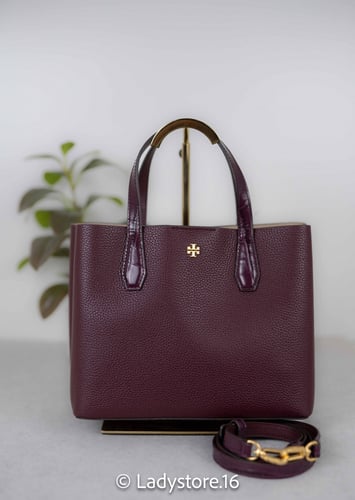 Tory Burch Burgundy Satchel