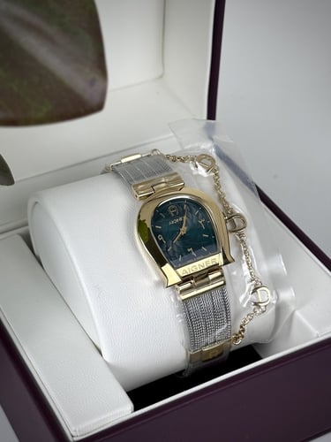 Aigner gold and silver Watch