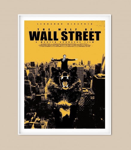 بوستر the wolf of Wall Street