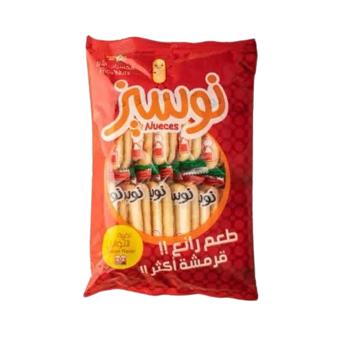 نوسيز مكسرات الأرز بطعم الذرة و الجبن 75.6غ