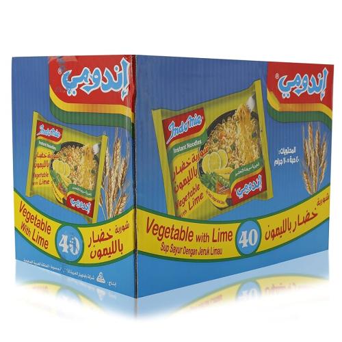 اندومي خضار باليمون كرتون ٤٠ حبه