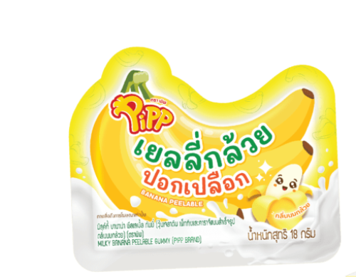 حلاوة التقشير بطعم الموز التايلاندية