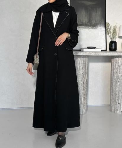 القماش كريب كوبا ببطانه داخليه + طرحة