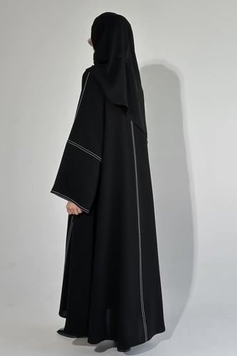 القماش كريب ملكي + طرحة